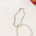 Layla Wave Ring - Silver