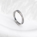 Layla Cross Over Ring - Silver