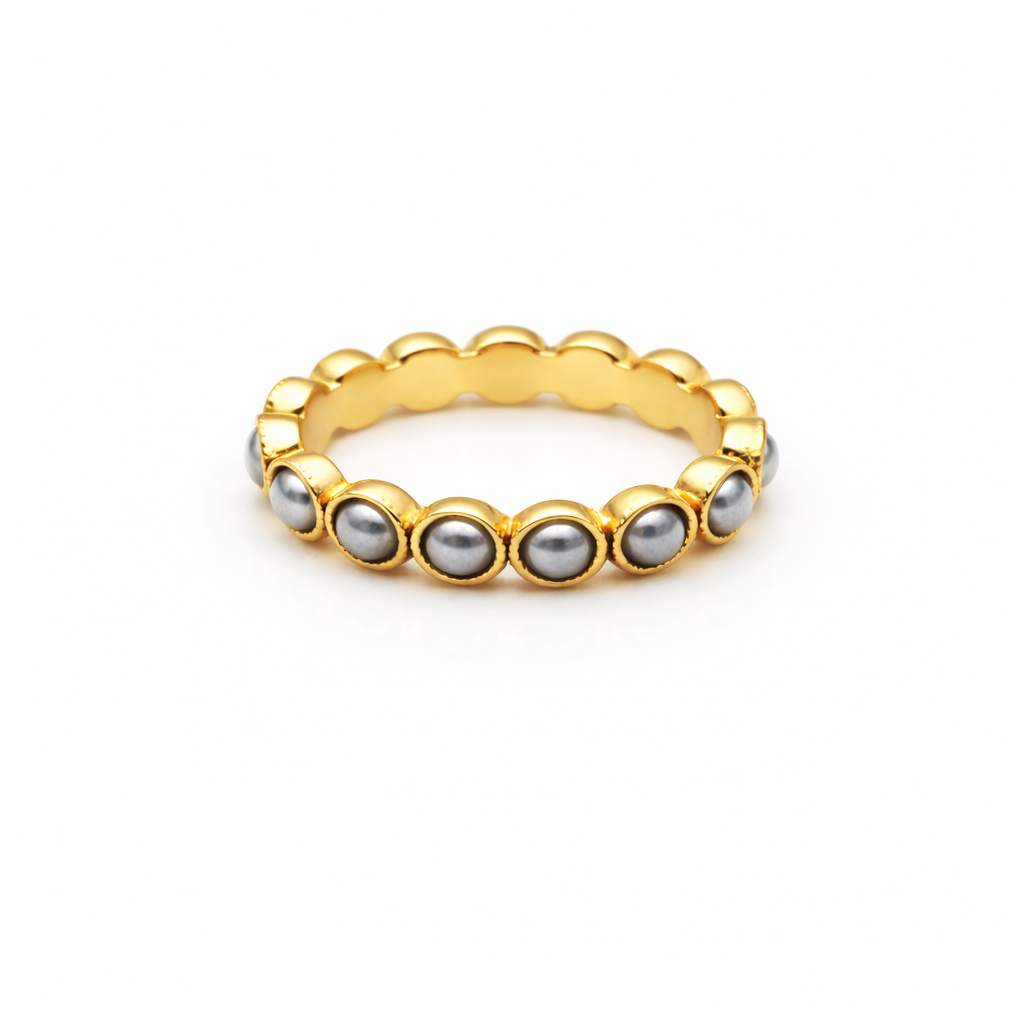 Aurora Pearl Eternity Band