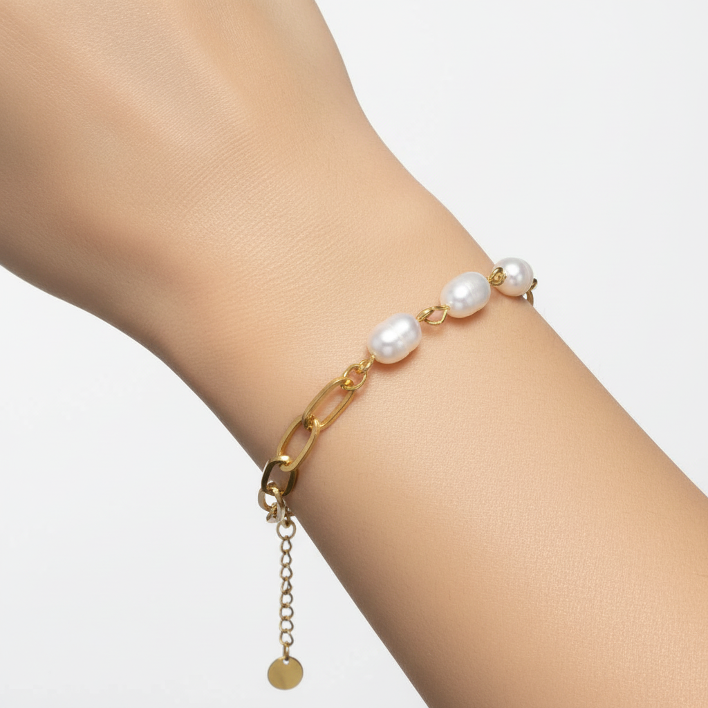 Aurora Semi Pearl Bracelet