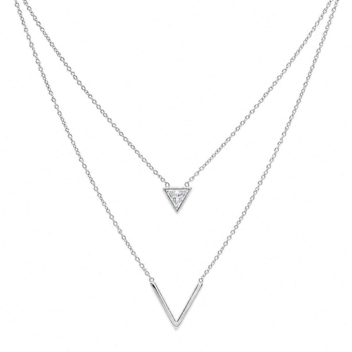 Layla Chevron Necklace