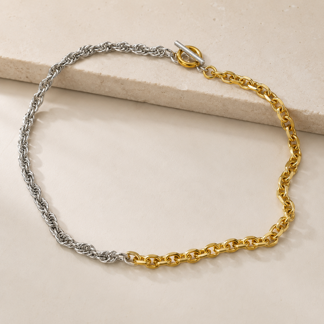 Layla Toggle Clasp Necklace