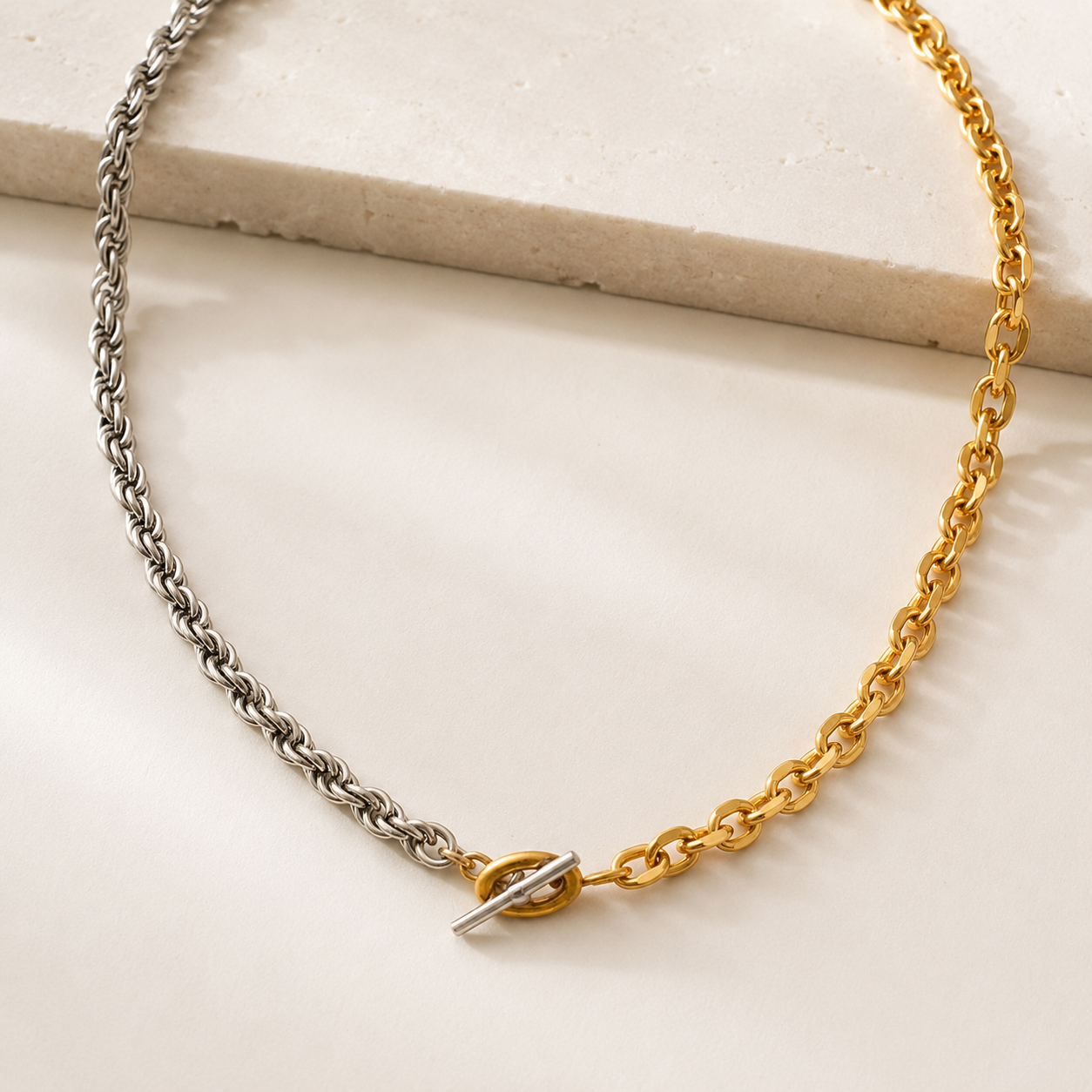 Layla Toggle Clasp Necklace