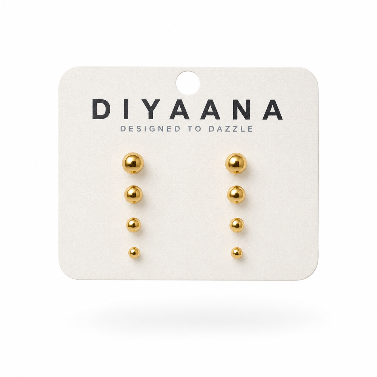 Aura Stainless Steel Mini Studs