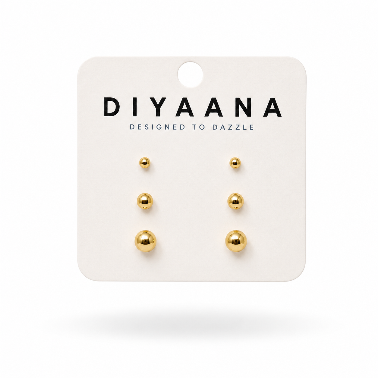 Aura Stainless Steel Mini Studs