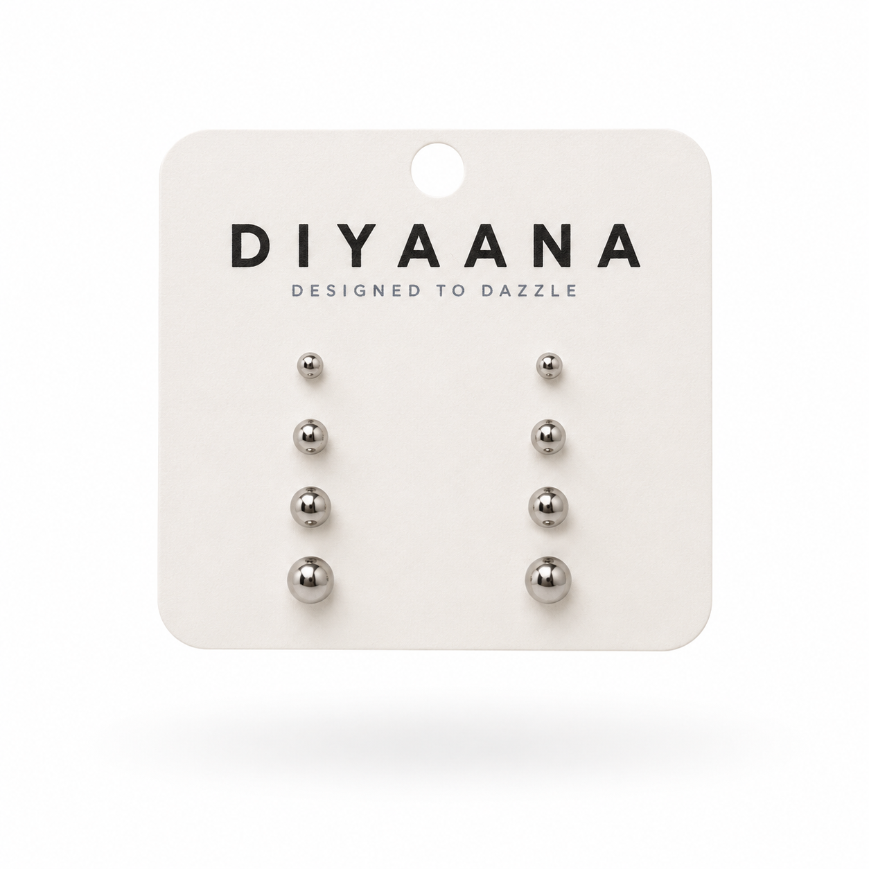Aura Stainless Steel Mini Studs