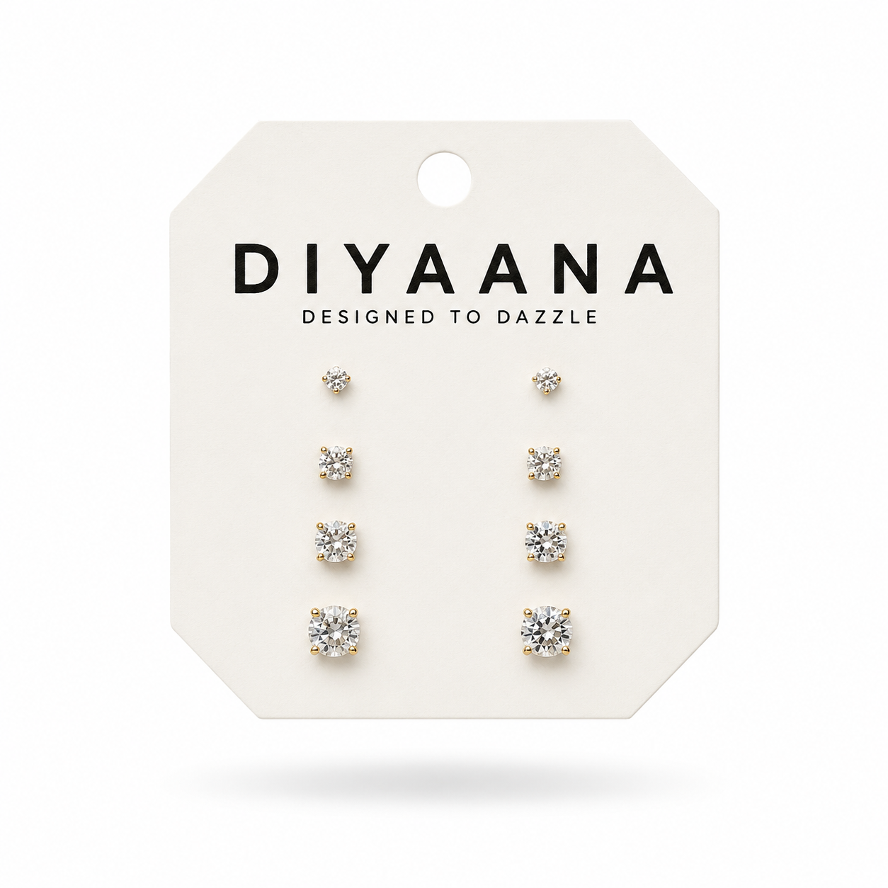 Aura Stainless Steel Mini Studs