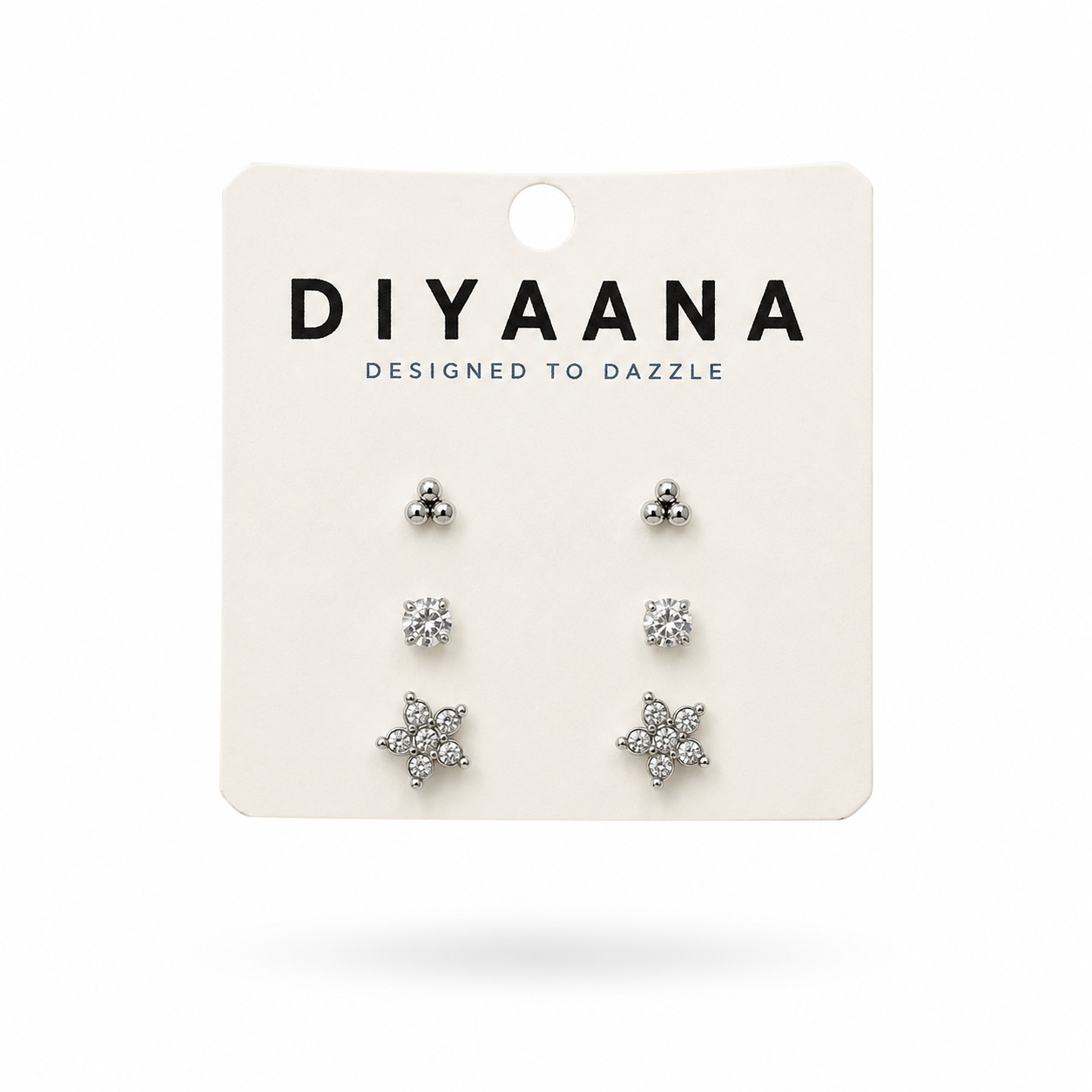 Aura Stainless Steel Mini Studs