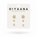 Aura Stainless Steel Mini Studs