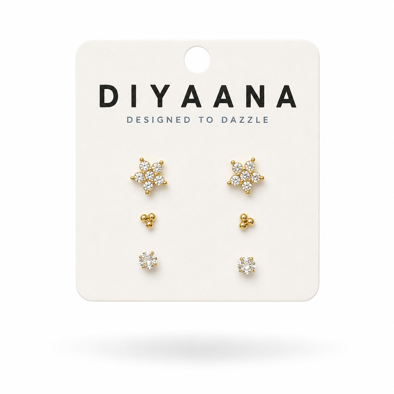 Aura Stainless Steel Mini Studs